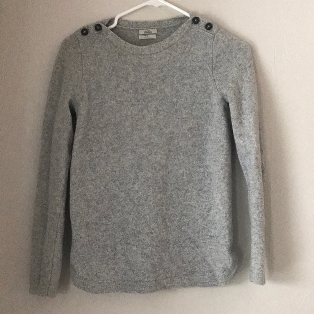 Madewell Wallace gray sweater